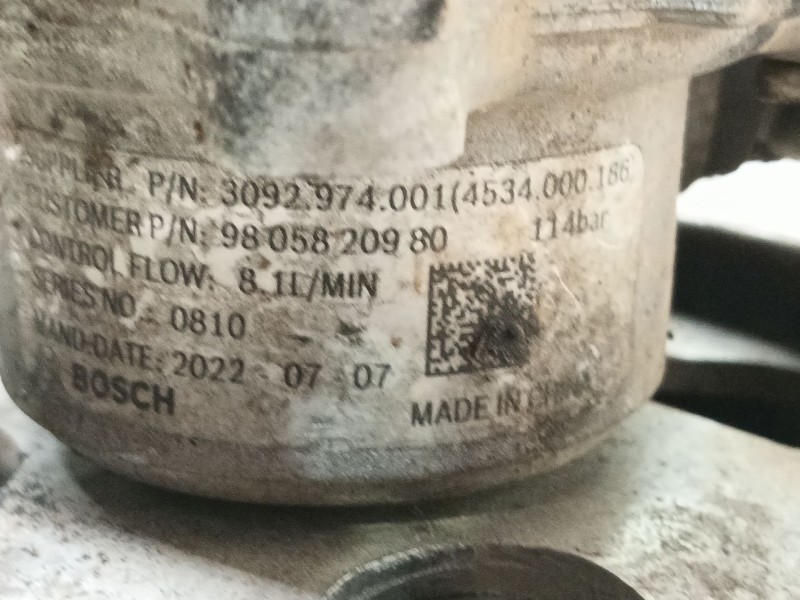 Recambio de bomba direccion para fiat ducato furgoneta (250_) 140 multijet 2,2 d referencia OEM IAM   