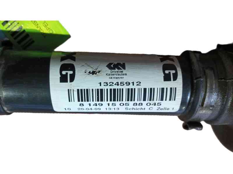 Recambio de transmision delantera izquierda para opel zafira / zafira family b (a05) 1.9 cdti (m75) referencia OEM IAM   