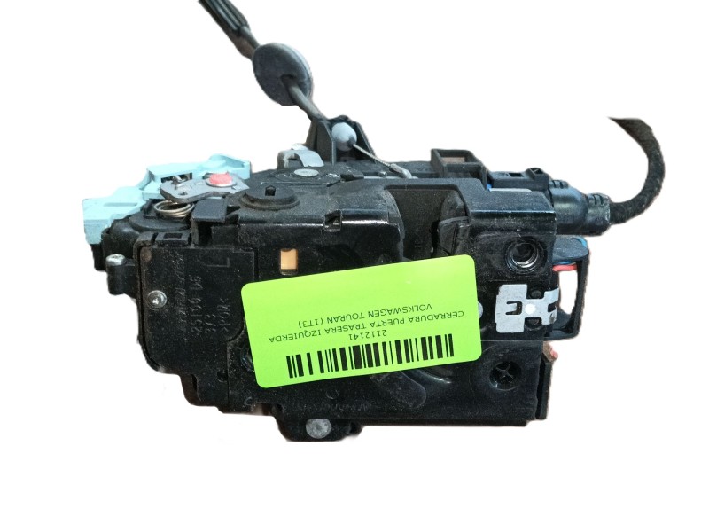 Recambio de cerradura puerta trasera izquierda para volkswagen touran (1t3) 1.6 tdi referencia OEM IAM   