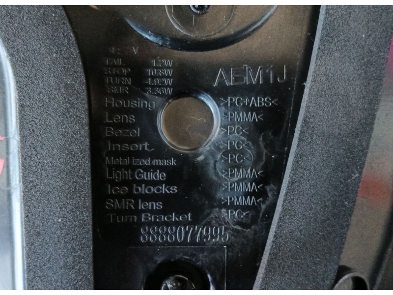 Recambio de piloto trasero izquierdo para lynk & co 01 phev referencia OEM IAM   