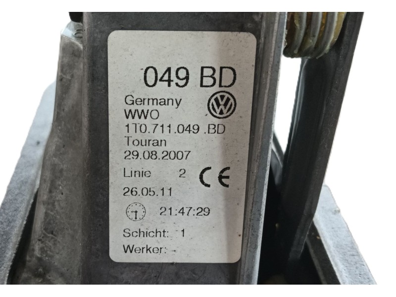 Recambio de palanca cambio para volkswagen touran (1t3) 1.6 tdi referencia OEM IAM   