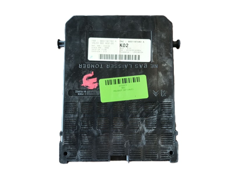 Recambio de bsi para peugeot 307 (3a/c) 1.6 16v referencia OEM IAM   