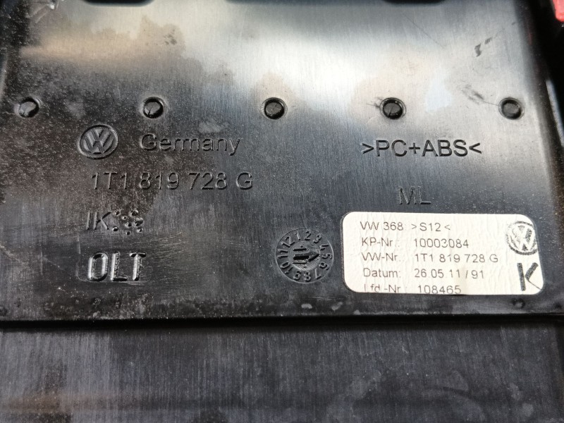 Recambio de warning para volkswagen touran (1t3) 1.6 tdi referencia OEM IAM   