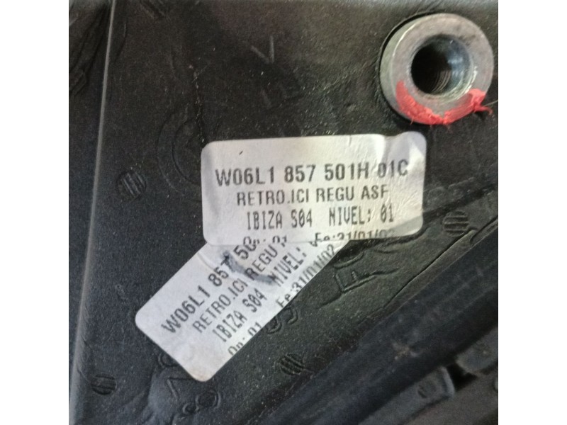 Recambio de retrovisor izquierdo para seat ibiza iii (6l1) 1.2 referencia OEM IAM   