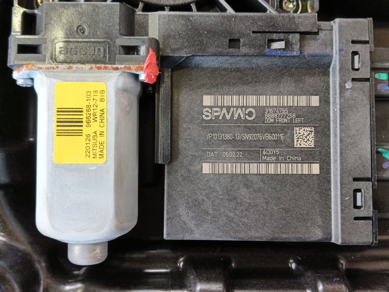 Recambio de elevalunas delantero izquierdo para lynk & co 01 phev referencia OEM IAM   