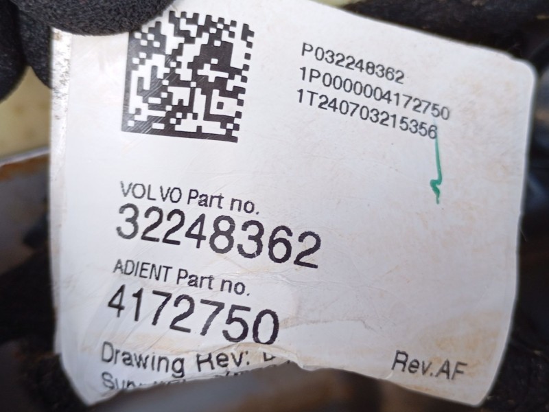 Recambio de asiento delantero izquierdo para volvo xc40 (536) b3 mild-hybrid referencia OEM IAM   