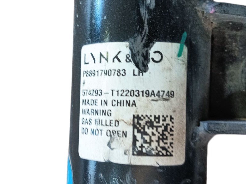 Recambio de amortiguador delantero izquierdo para lynk & co 01 phev referencia OEM IAM  p8891790783 