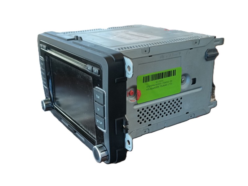 Recambio de sistema audio / radio cd para volkswagen touran (1t3) 1.6 tdi referencia OEM IAM   