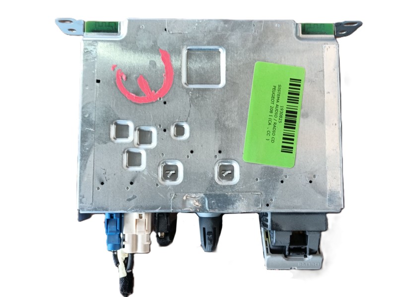 Recambio de sistema audio / radio cd para peugeot 208 i (ca_, cc_) 1.6 bluehdi 100 referencia OEM IAM   