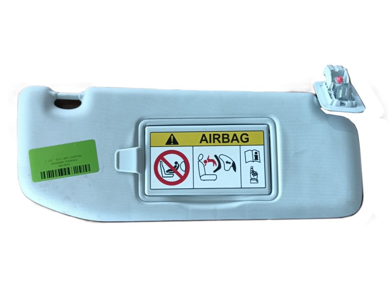 Recambio de parasol derecho para peugeot 208 i (ca_, cc_) 1.6 bluehdi 100 referencia OEM IAM   
