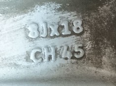 Recambio de llanta para jaguar e-pace (x540) 2.0 d150 referencia OEM IAM  ET45 8Jx18 2