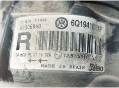 Recambio de faro derecho para volkswagen polo iv (9n_, 9a_) 1.4 16v referencia OEM IAM 6Q1941008AF 89306840  2