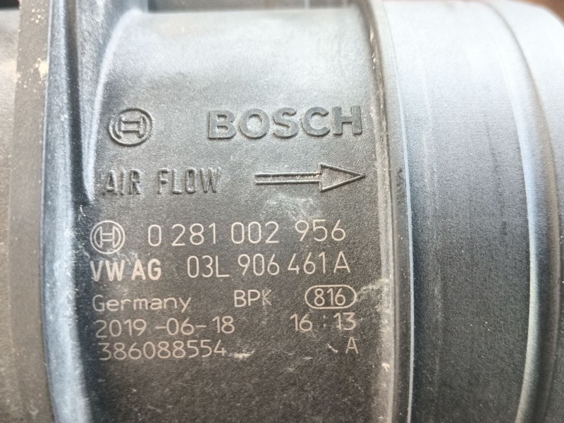 Recambio de caudalimetro para seat alhambra (710, 711) 2.0 tdi referencia OEM IAM   