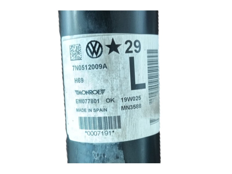 Recambio de amortiguador trasero izquierdo para seat alhambra (710, 711) 2.0 tdi referencia OEM IAM   