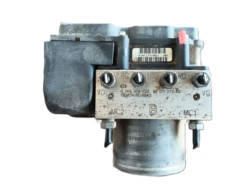 Recambio de abs para citroën berlingo multispace (b9) 1.6 hdi 90 referencia OEM IAM 1607956180  