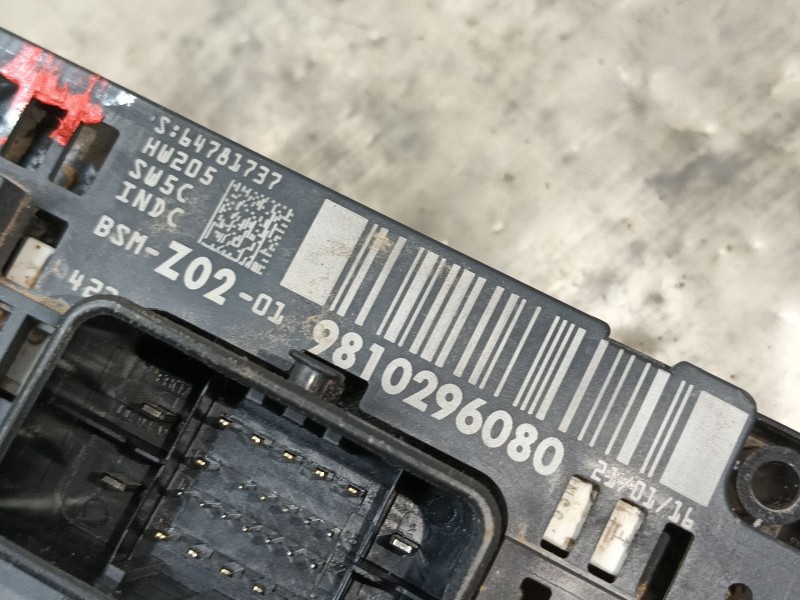 Recambio de rele para citroën c4 ii (nc_) 1.6 bluehdi 100 referencia OEM IAM 9810296080  