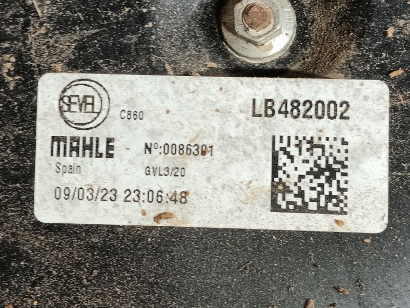 Recambio de electroventilador para fiat ducato furgoneta (250_) 140 multijet 2,2 d referencia OEM IAM   