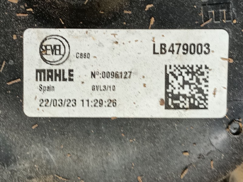 Recambio de electroventilador para fiat ducato furgoneta (250_) 140 multijet 2,2 d referencia OEM IAM   