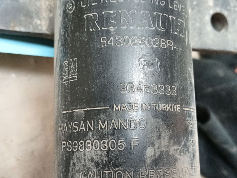 Recambio de amortiguador delantero izquierdo para renault trafic iii furgoneta (fg_) 2.0 dci 120 (fgmn) referencia OEM IAM 54302