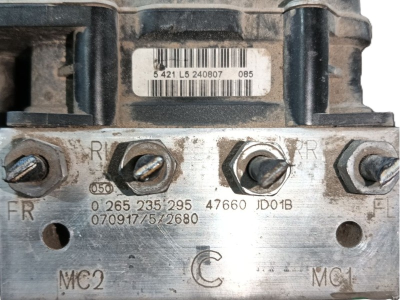 Recambio de abs para nissan qashqai i (j10, nj10) 1.5 dci referencia OEM IAM   