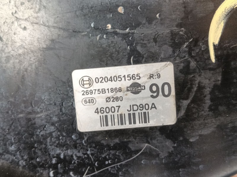 Recambio de servofreno para nissan qashqai i (j10, nj10) 1.5 dci referencia OEM IAM 47210JD90A  