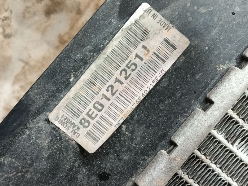 Recambio de radiador agua para audi a4 b7 avant (8ed) 2.5 tdi referencia OEM IAM   