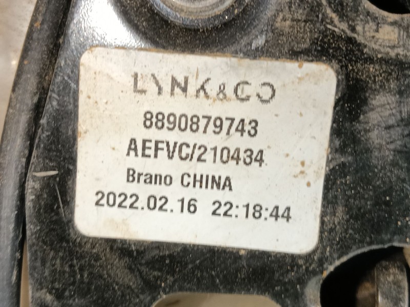 Recambio de cerradura capot para lynk & co 01 phev referencia OEM IAM  8890879691 