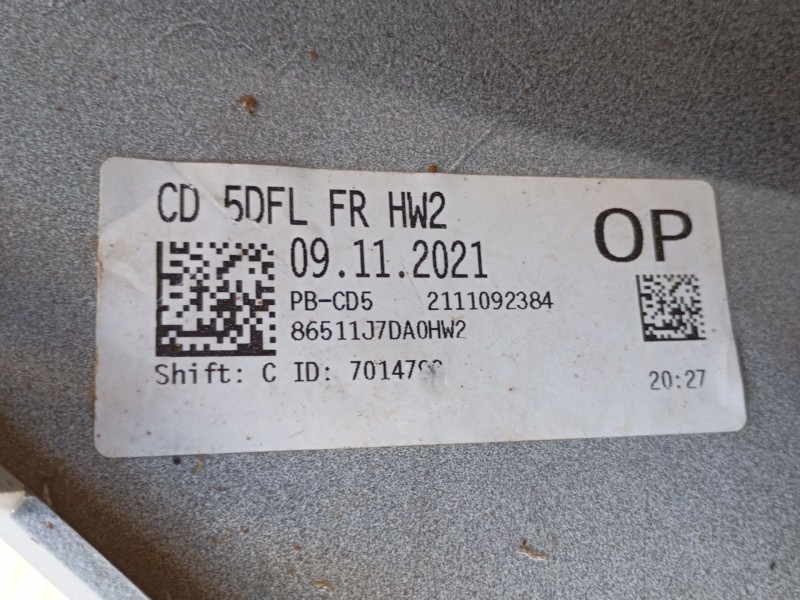 Recambio de paragolpes delantero para kia ceed tourer (cd) 1.0 t-gdi referencia OEM IAM 86511J7DA0 8611J7DA0HW2 