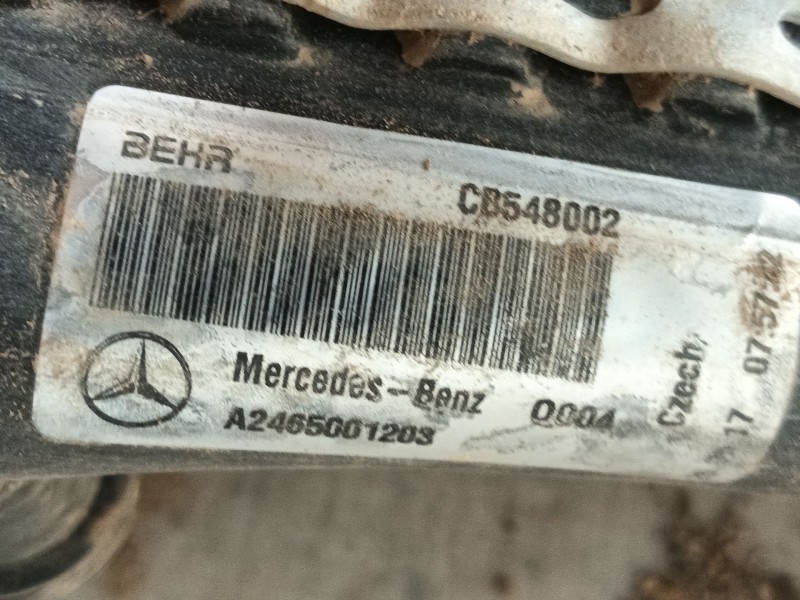 Recambio de radiador agua para mercedes-benz clase b sports tourer (w246, w242) b 180 (246.242) referencia OEM IAM A2465001203 C