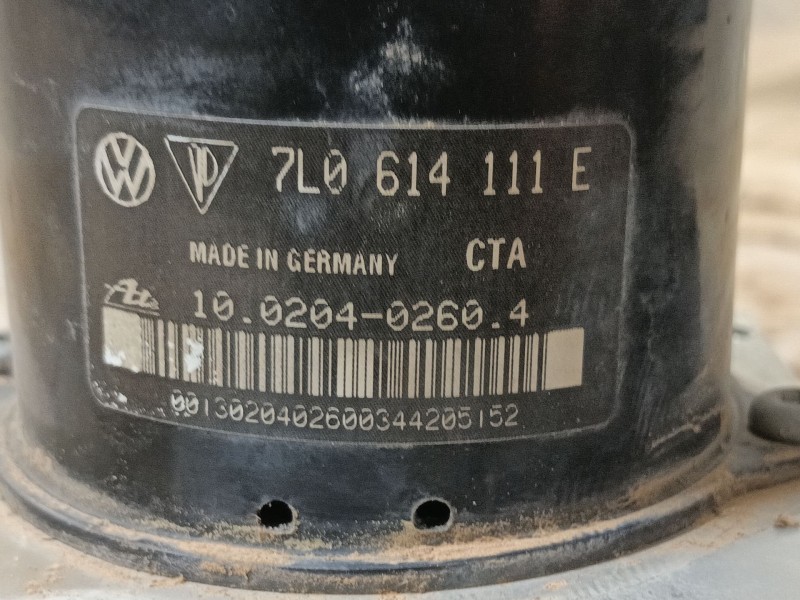 Recambio de abs para volkswagen touareg (7la, 7l6, 7l7) 5.0 v10 tdi referencia OEM IAM 7L0614111EBEF  