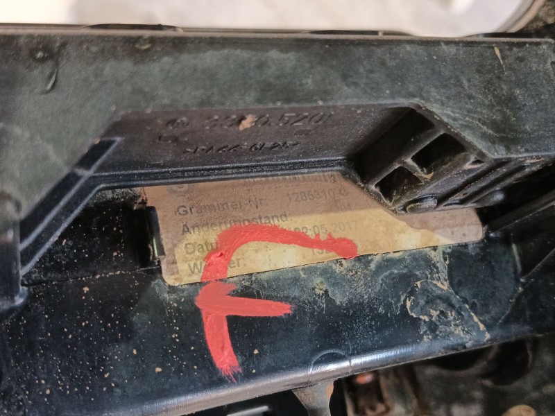 Recambio de apoyabrazos central para mercedes-benz clase b sports tourer (w246, w242) b 180 (246.242) referencia OEM IAM   