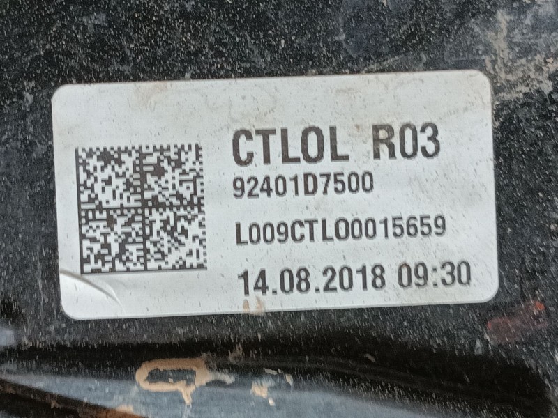 Recambio de piloto trasero izquierdo para hyundai tucson (tl, tle) 1.6 gdi referencia OEM IAM 92401D7500  