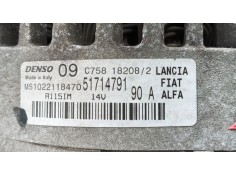 Recambio de alternador para fiat 500 (312_) 1.2 (312axa1a) referencia OEM IAM    2