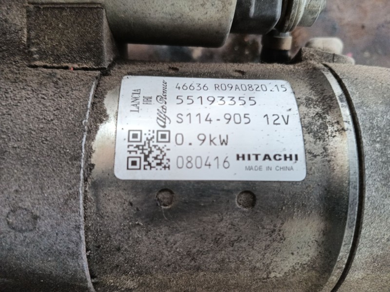 Recambio de motor arranque para fiat 500 (312_) 1.2 (312axa1a) referencia OEM IAM   