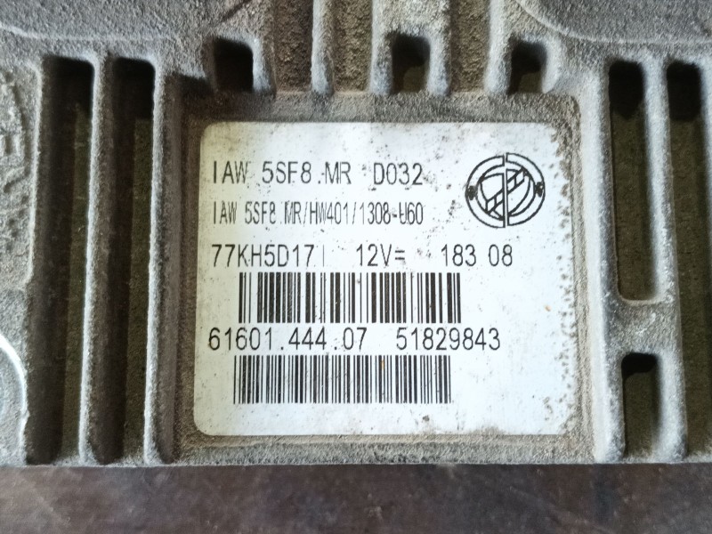 Recambio de centralita motor uce para fiat 500 (312_) 1.2 (312axa1a) referencia OEM IAM   