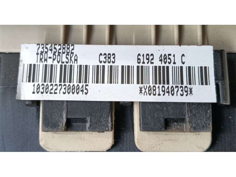 Recambio de airbag delantero izquierdo para fiat 500 (312_) 1.2 (312axa1a) referencia OEM IAM   