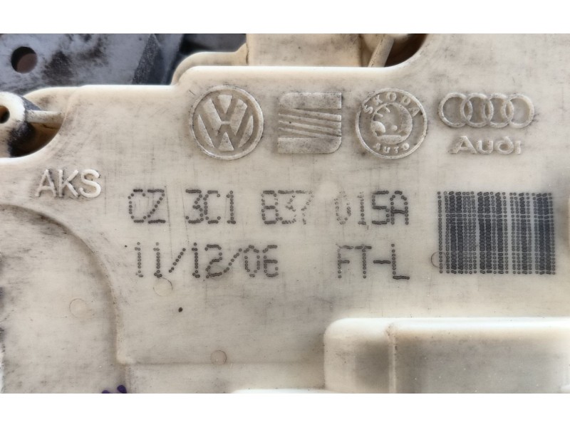 Recambio de cerradura puerta delantera izquierda para volkswagen passat b6 (3c2) 2.0 tdi 16v referencia OEM IAM   