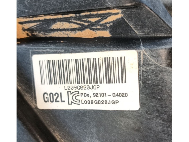 Recambio de faro izquierdo para hyundai i30 (pde, pd, pden) 1.0 t-gdi referencia OEM IAM   