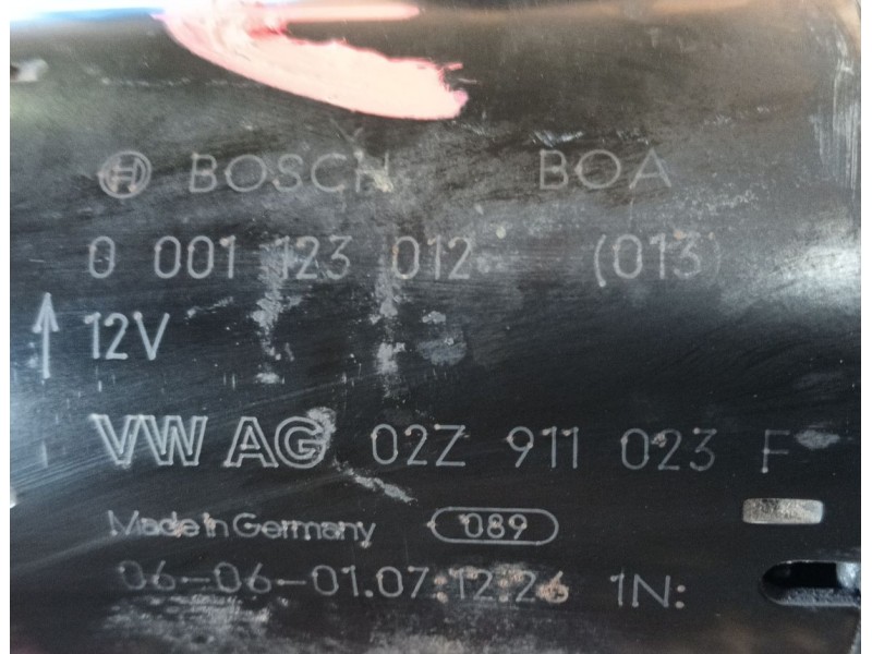 Recambio de motor arranque para seat leon (1p1) 1.9 tdi referencia OEM IAM   