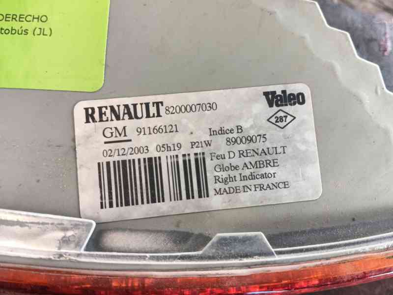 Recambio de piloto delantero derecho para renault trafic ii autobús (jl) 1.9 dci 100 (jl0c) referencia OEM IAM   