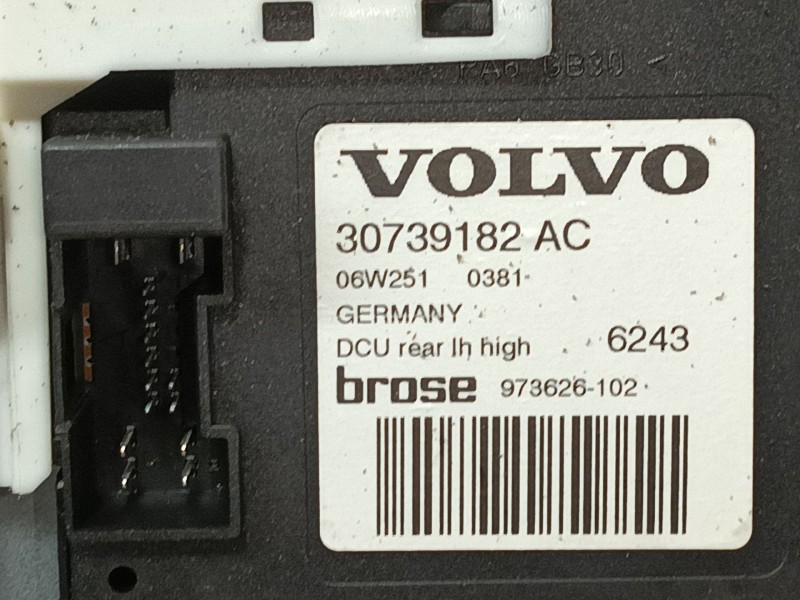 Recambio de elevalunas trasero izquierdo para volvo s40 ii (544) 1.6 d referencia OEM IAM 31253515  30739182AC
