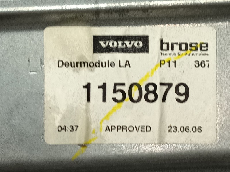 Recambio de elevalunas trasero izquierdo para volvo s40 ii (544) 1.6 d referencia OEM IAM 31253515  30739182AC