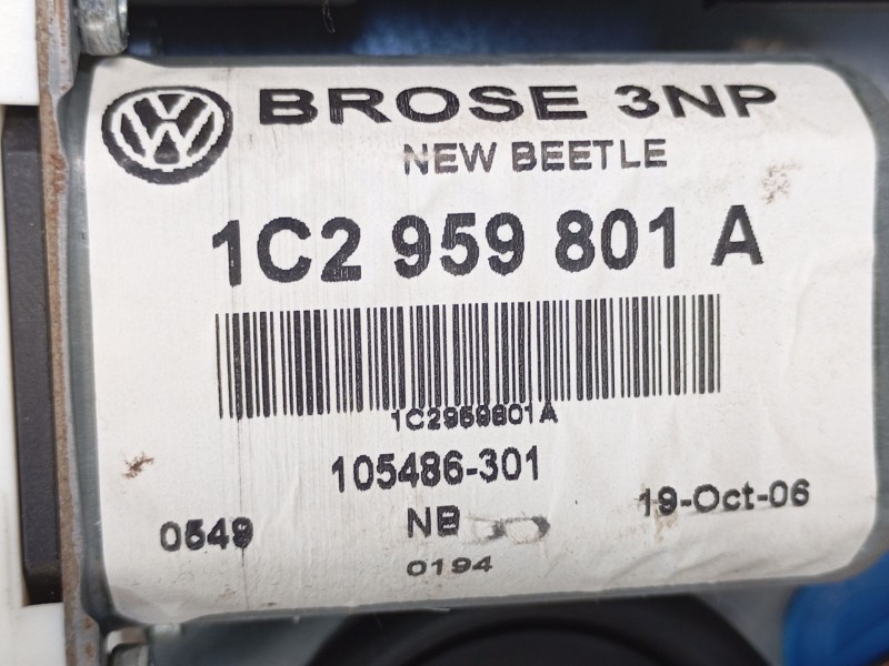 Recambio de puerta delantera derecha para volkswagen new beetle (9c1, 1c1) 1.6 referencia OEM IAM   