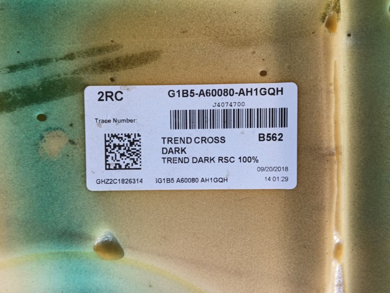 Recambio de asientos traseros para ford ka+ iii (uk, fk) 1.2 referencia OEM IAM   