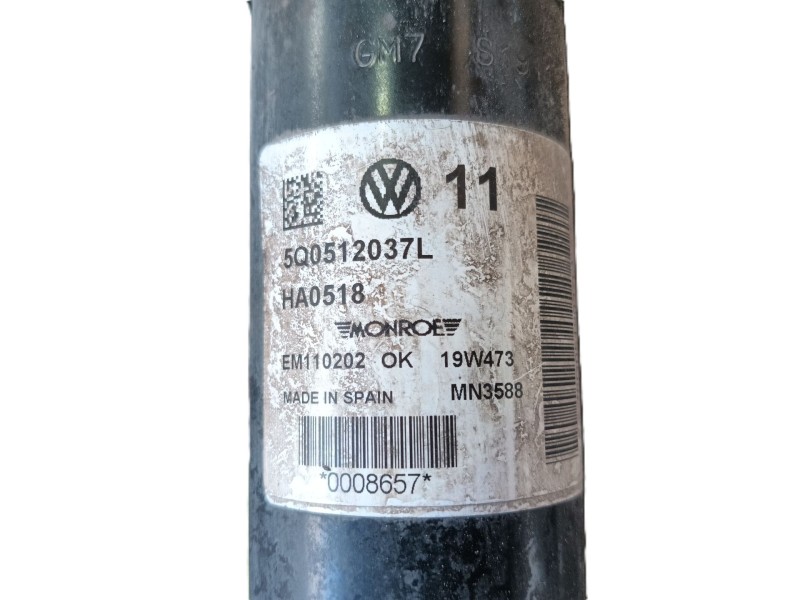 Recambio de amortiguador trasero izquierdo para seat leon (5f1) 2.0 tdi referencia OEM IAM   