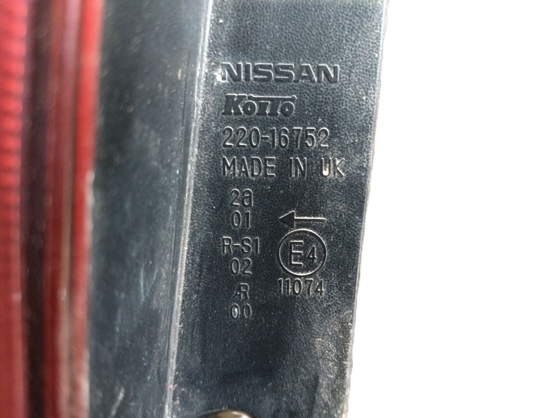 Recambio de piloto trasero izquierdo para nissan note (e11, ne11) 1.5 dci referencia OEM IAM   