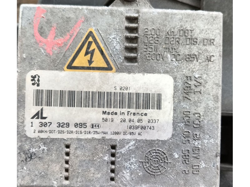 Recambio de faro derecho para peugeot 407 (6d_) 2.0 hdi 135 (6drhrh, 6drhre, 6drhrg, 6drhrj) referencia OEM IAM   