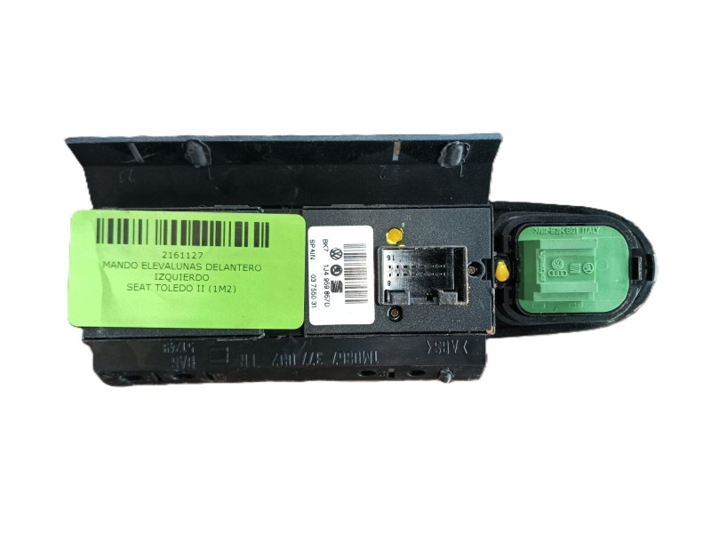 Recambio de mando elevalunas delantero izquierdo para seat toledo ii (1m2) 1.9 tdi referencia OEM IAM   