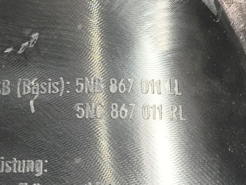 Recambio de guarnecido puerta delantera izquierda para volkswagen tiguan allspace (bw2, bj2) 2.0 tdi 4motion referencia OEM IAM 