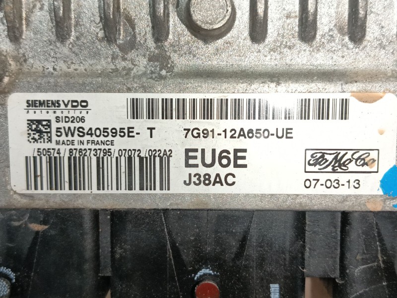 Recambio de centralita motor uce para ford mondeo iv sedán (ba7) 2.0 tdci referencia OEM IAM   